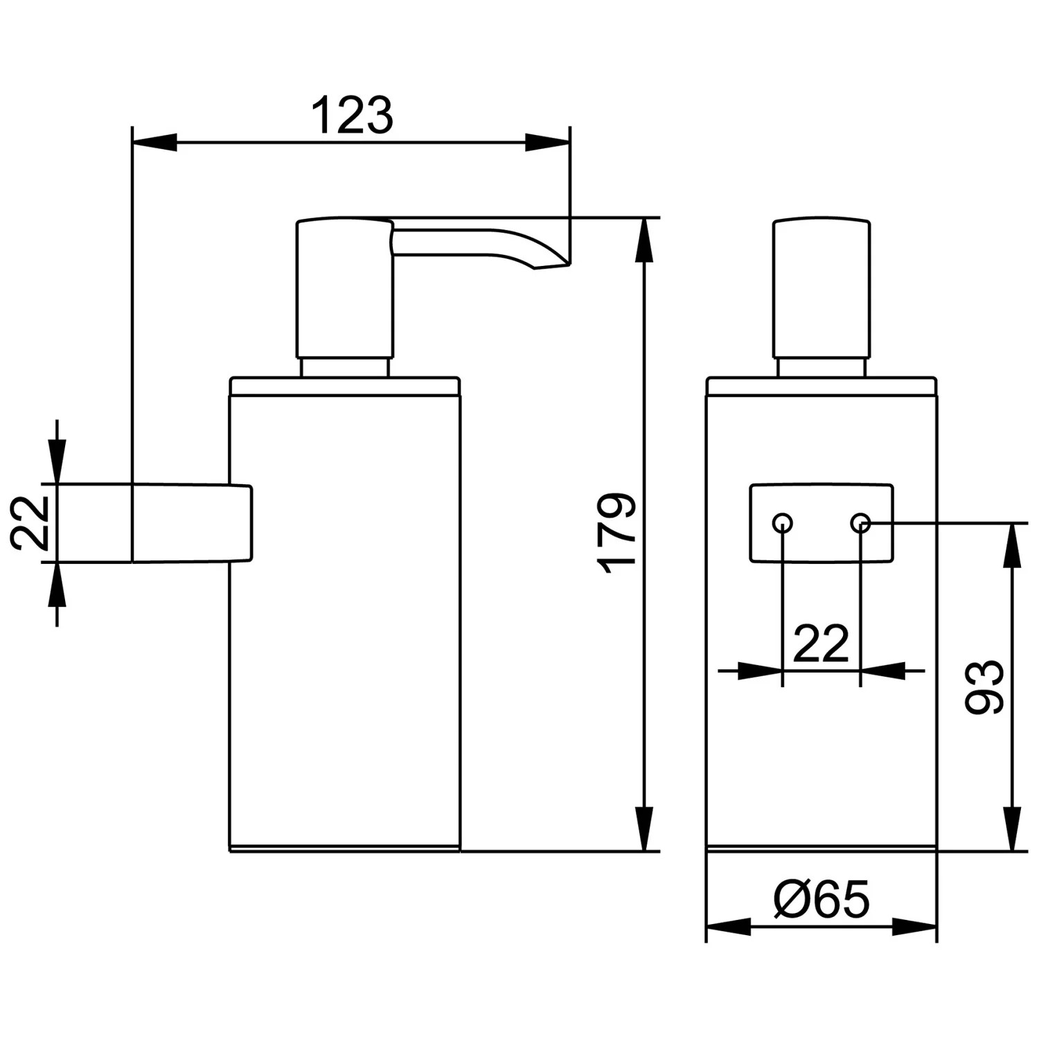 Keuco Lotionspender Wandmodell Bild 2