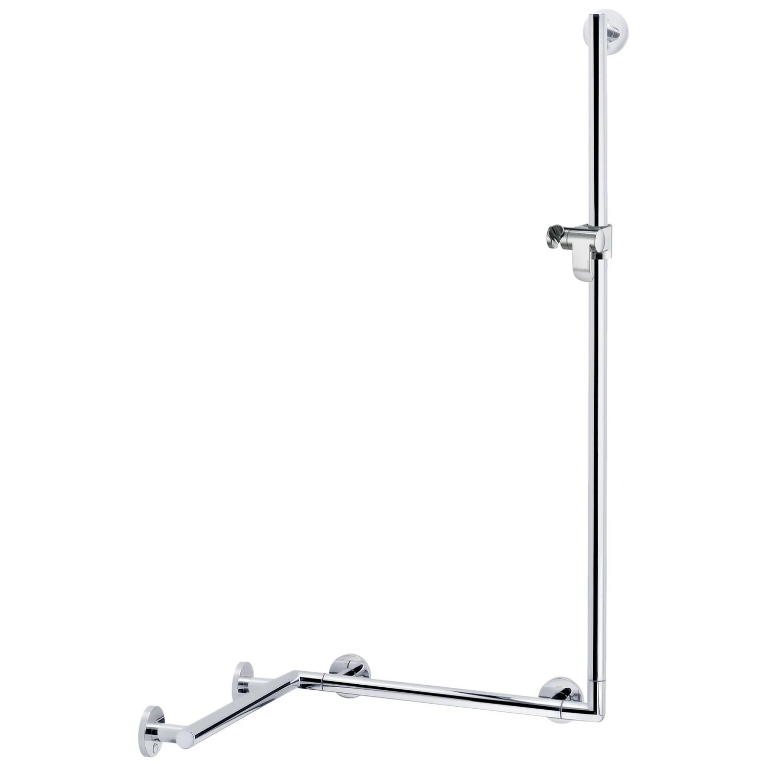 Keuco Plan Care Duschhandlauf mit Brausestange 40 x 40 cm