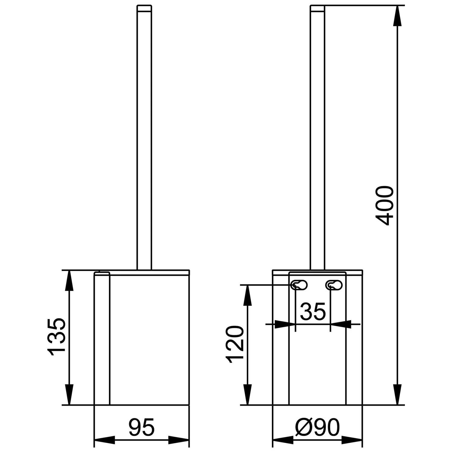 Keuco Plan Toilettenbürstengarnitur Bild 2