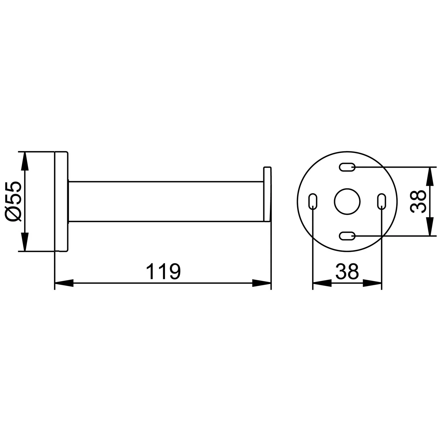Keuco Plan Toilettenpapier-Ersatzrollenhalter Bild 2