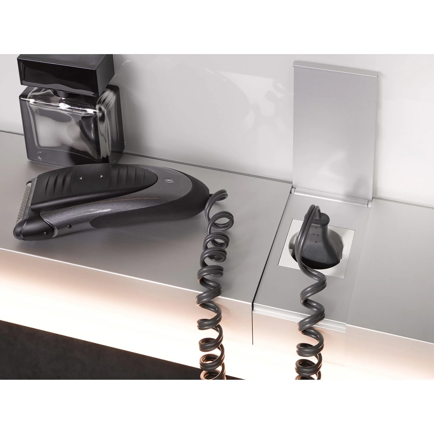 Keuco Royal P94 Unterputz-Spiegelschrank 2-türig 120 x 10,7 cm, mit LED-Beleuchtung Bild 6