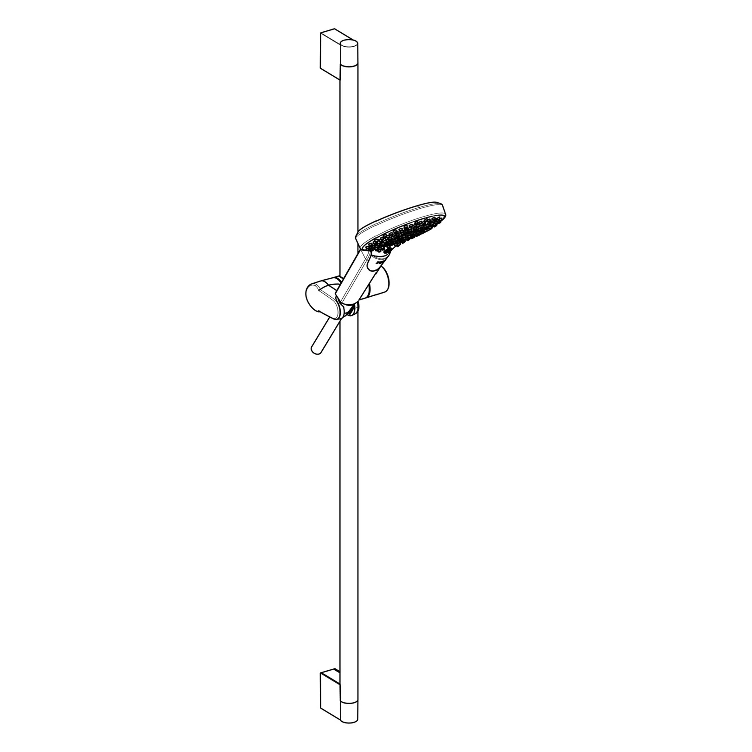 Kludi DIVE Brause-Set xDive 3S 90 cm Bild 2