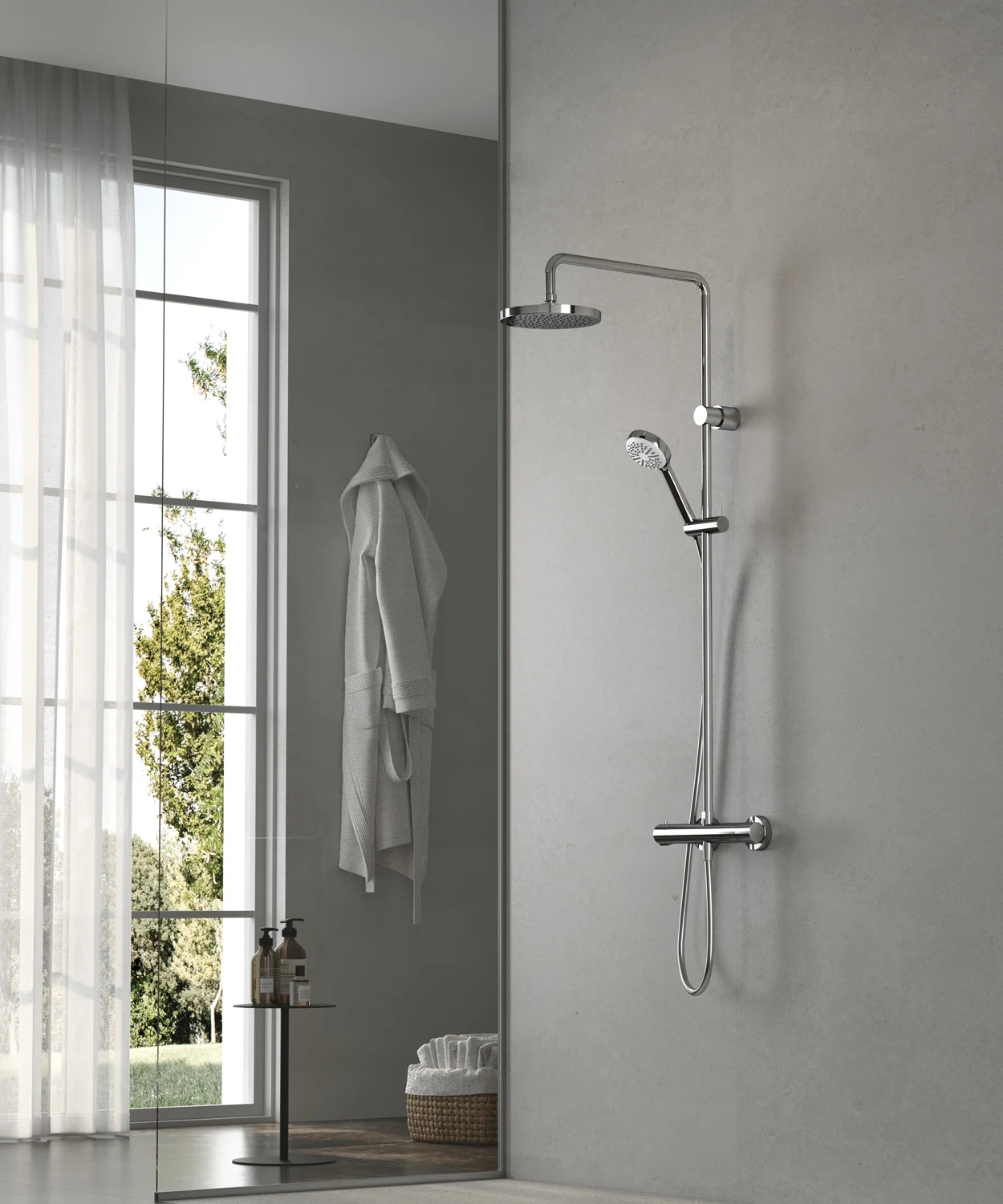 Kludi LOGO Thermostat Dual Shower System Bild 4