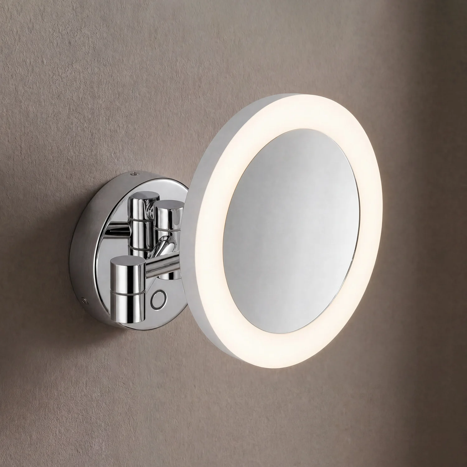 Kronenbach LED Kosmetikspiegel 2.0 Wandmodell rund mit Direktanschluss
