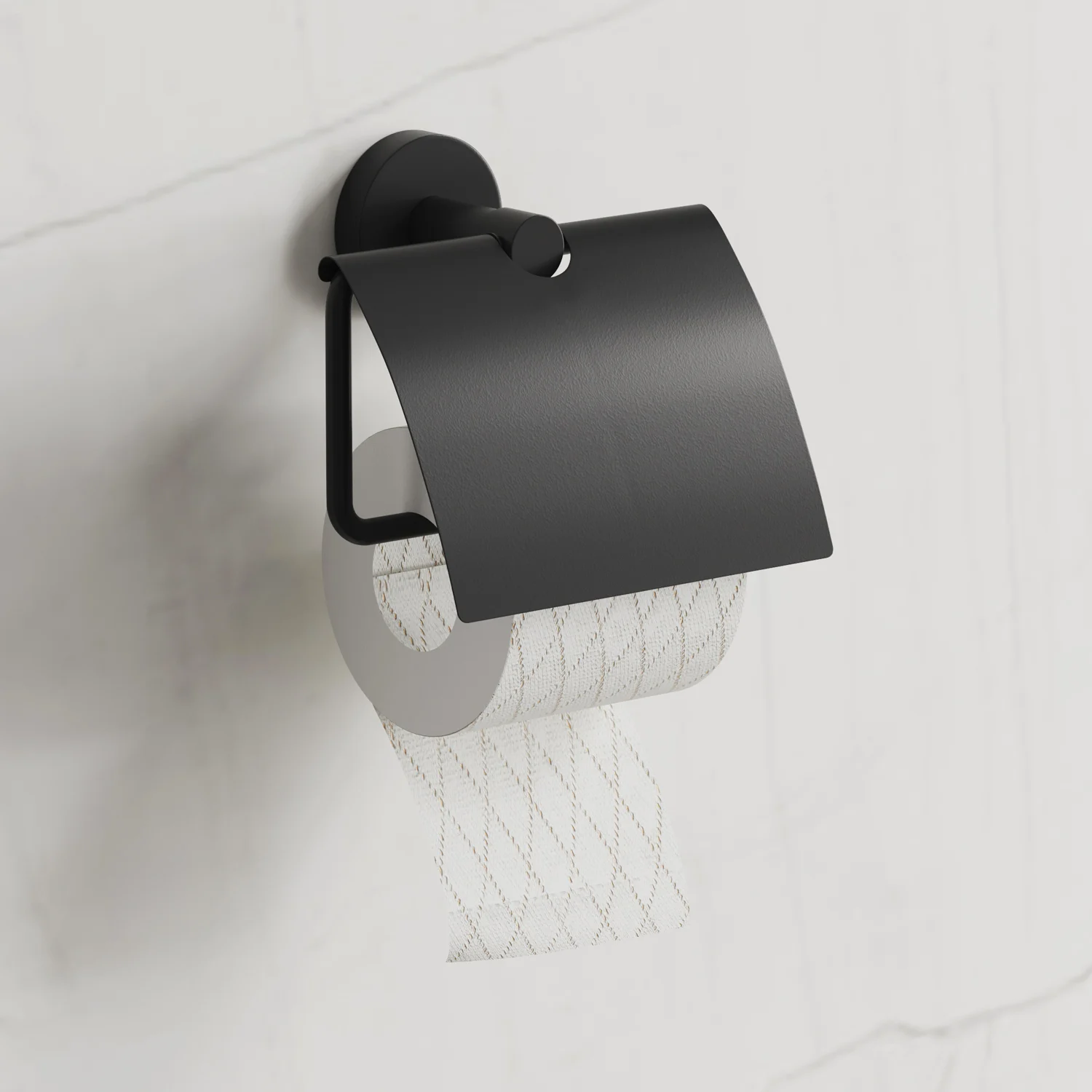 Kronenbach Lima 2.0 Black Papierhalter mit Deckel, rechts Bild 3