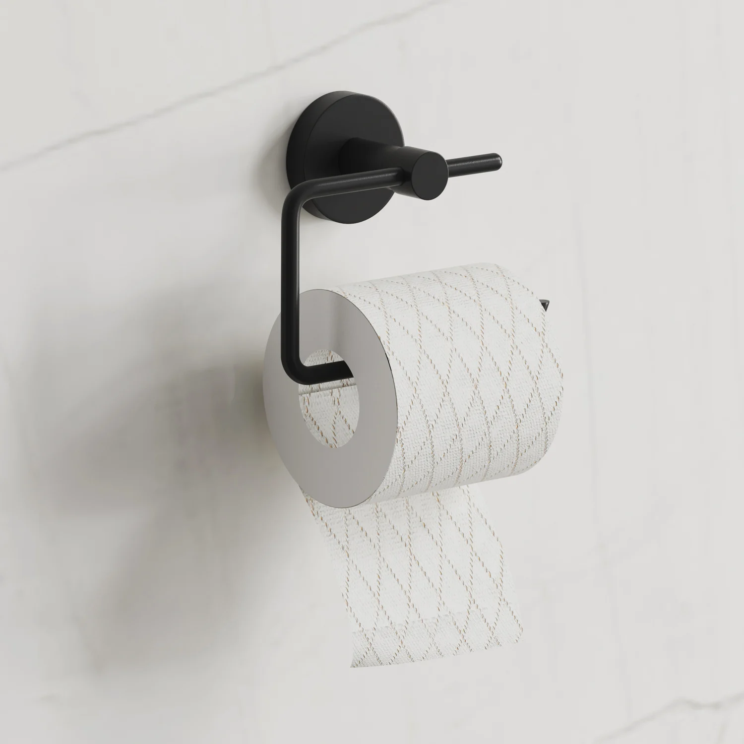 Kronenbach Lima 2.0 Black Papierhalter ohne Deckel, rechts Bild 3