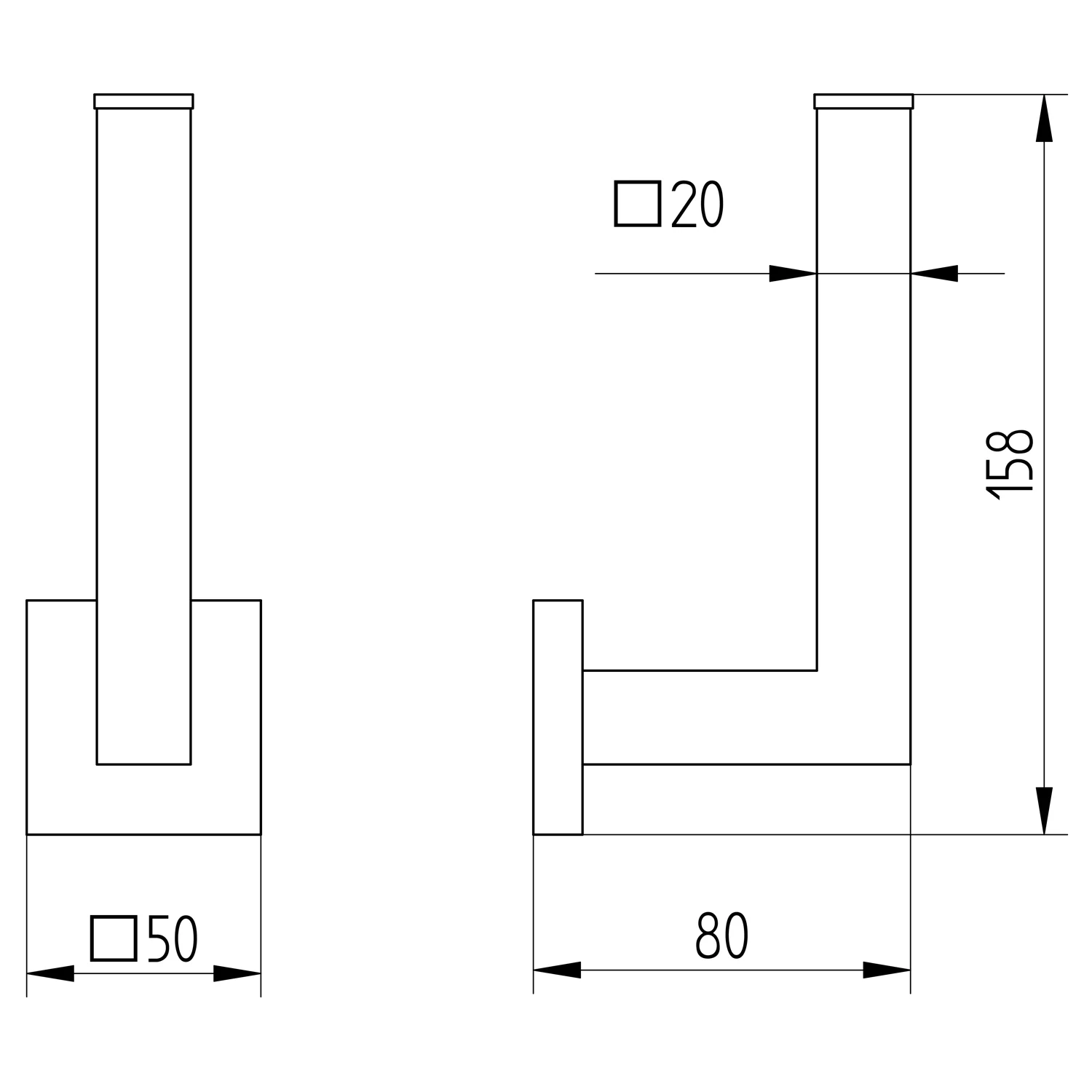 Kronenbach Quara Reservepapierhalter Bild 2