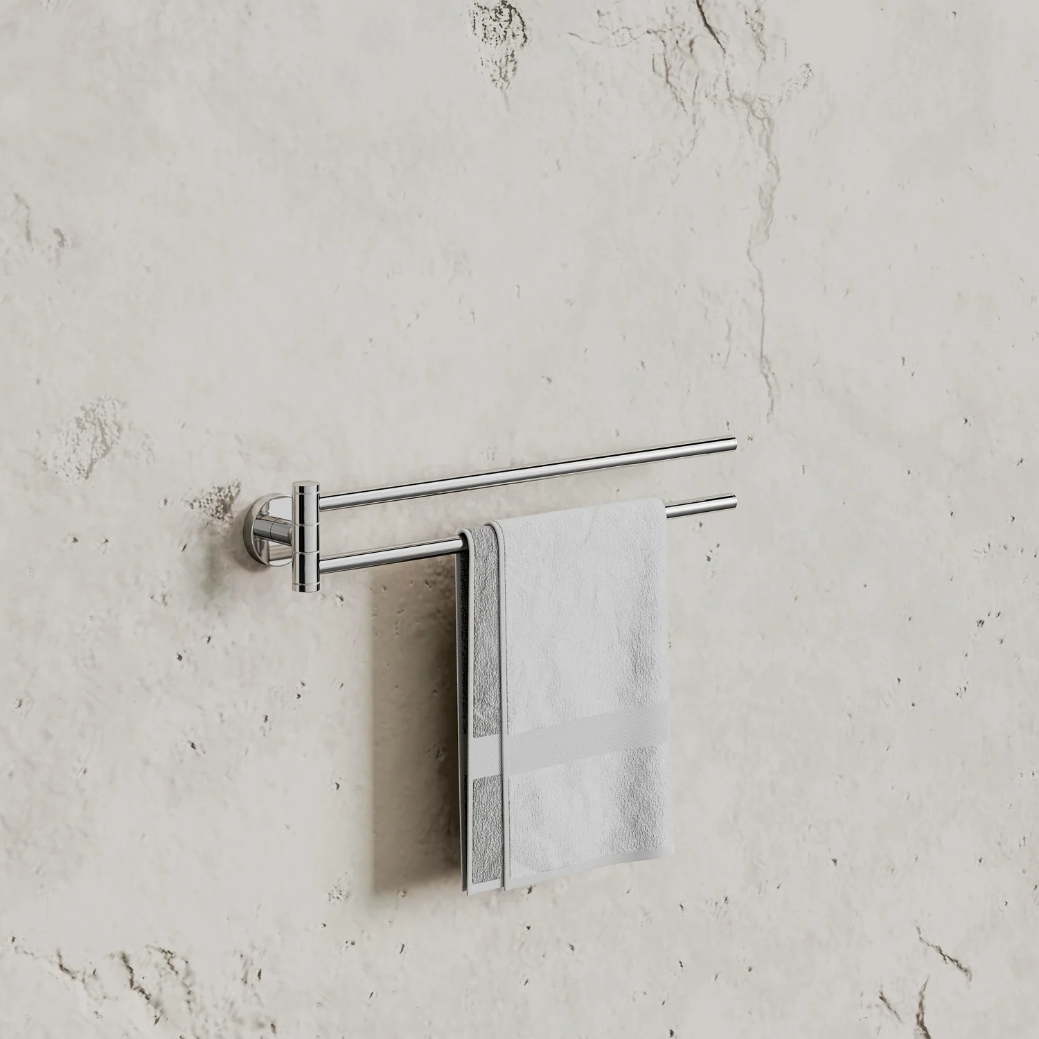 Kronenbach Radia Handtuchhalter 2-armig, schwenkbar Bild 6