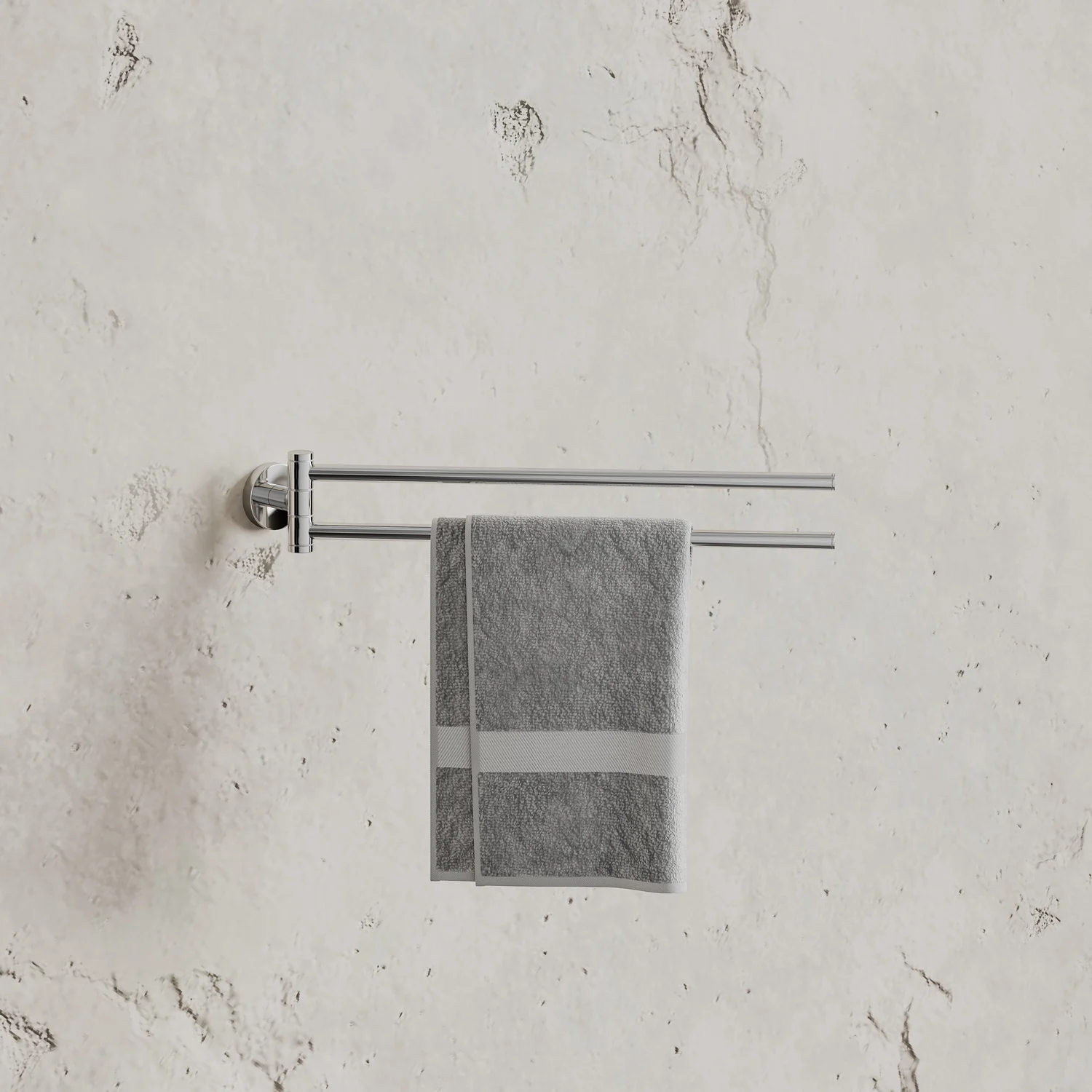 Kronenbach Radia Handtuchhalter 2-armig, schwenkbar Bild 7