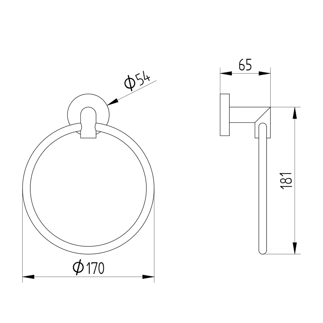 Kronenbach Radia Handtuchring Bild 4
