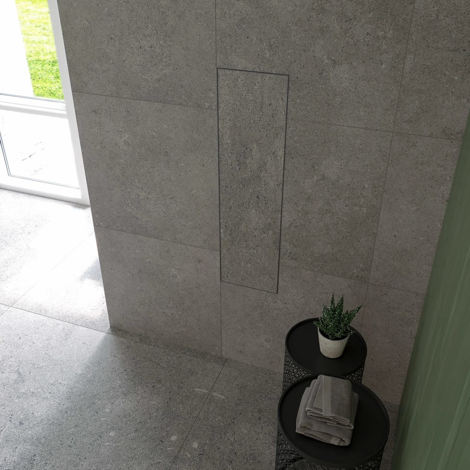 Kronenbach Cube Design Schrankmodul - Unterputzmodell 25 x 90 cm Bild 11