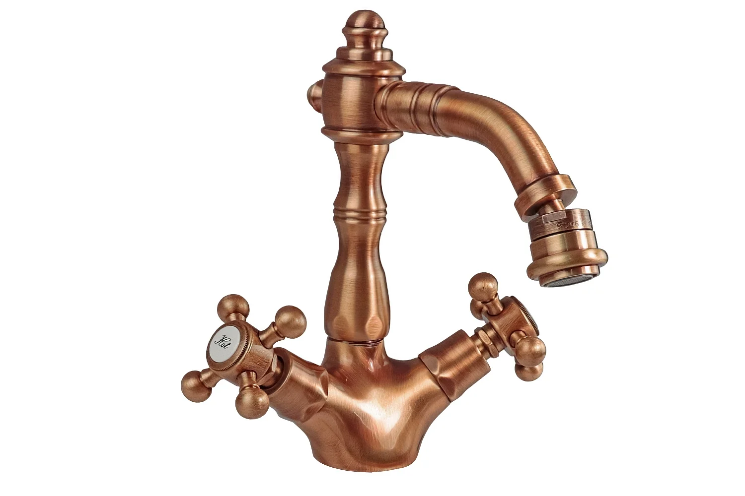 Kronenbach IOTA 2.0 Zweigriff-Bidetarmatur mit Ablaufgarnitur