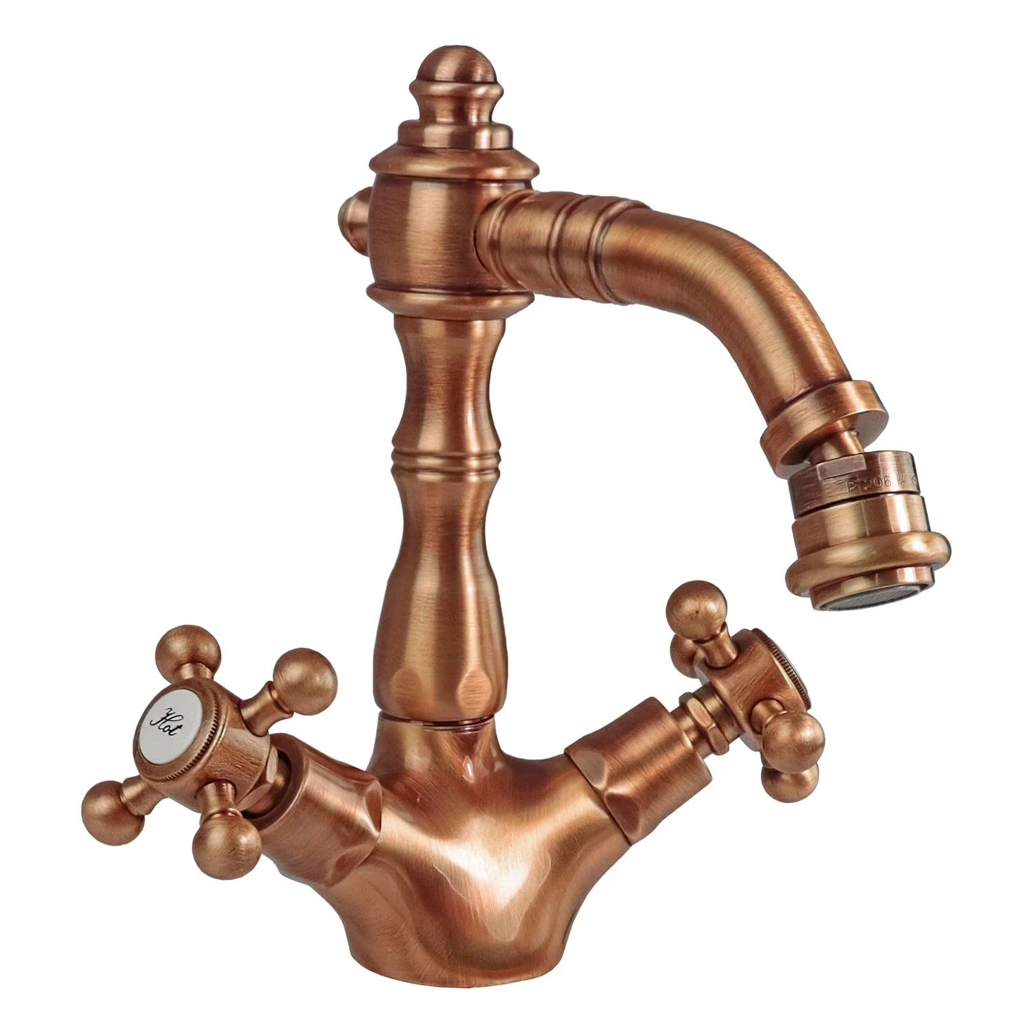 Kronenbach IOTA 2.0 Zweigriff-Bidetarmatur mit Ablaufgarnitur Bild 2