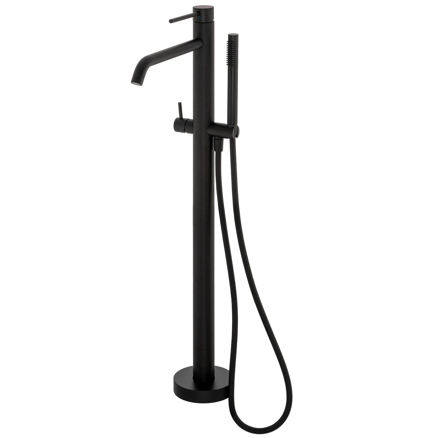 Kronenbach Lima 2.0 Black freistehende Wannenarmatur