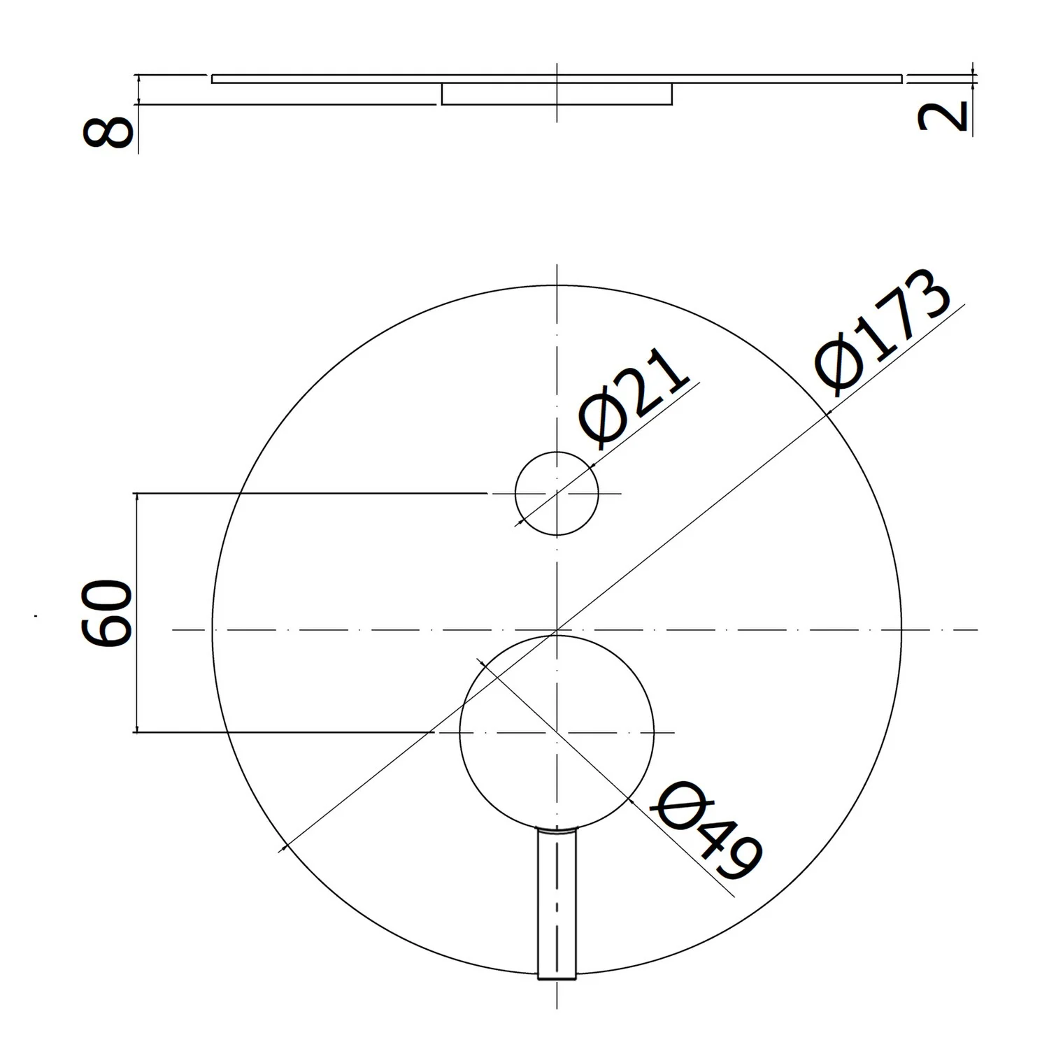 Kronenbach Lima 2.0 Steel Unterputz-Wannen-Brausearmatur Bild 3