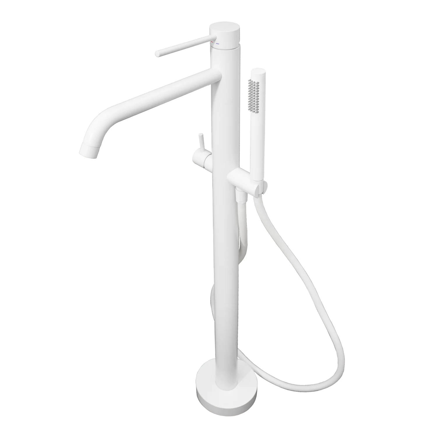 Kronenbach Lima 2.0 White freistehende Wannenarmatur