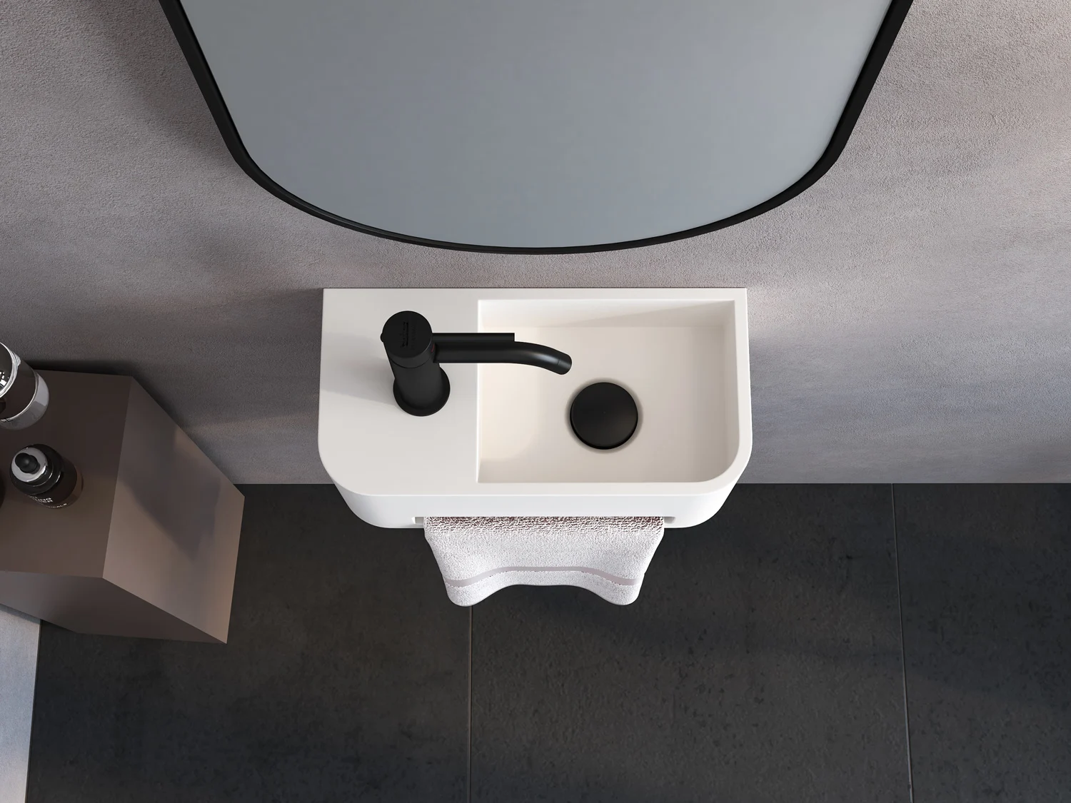 Kronenbach Lima 2.0 Black Waschtischeinhebelmischer ohne Ablaufgarnitur Bild 10