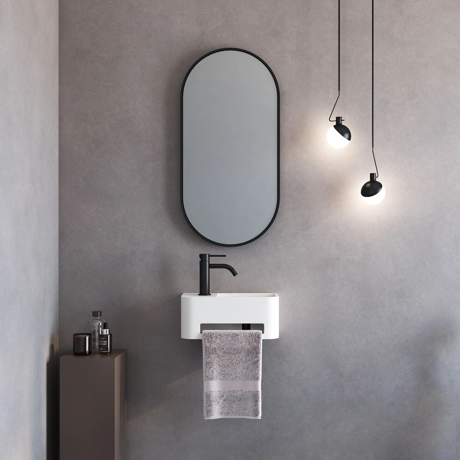 Kronenbach Lima 2.0 Black Waschtischeinhebelmischer ohne Ablaufgarnitur Bild 11