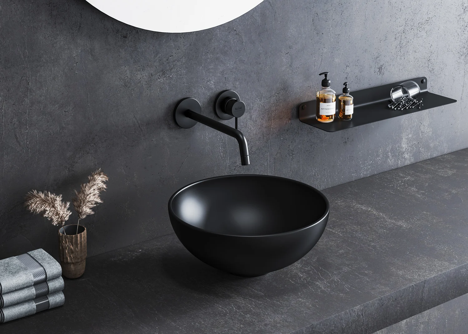 Kronenbach Lima 2.0 Black Waschtisch-Wandarmatur 17,5 cm inkl. Grundkörper Bild 6