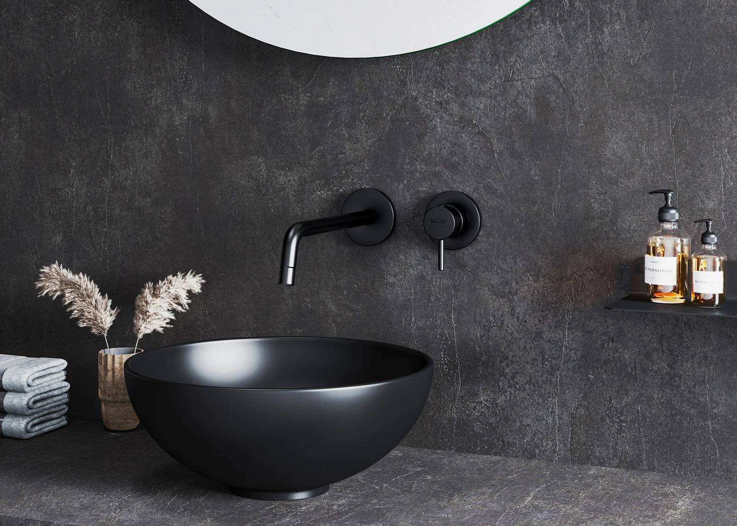 Kronenbach Lima 2.0 Black Waschtisch-Wandarmatur 17,5 cm inkl. Grundkörper Bild 7
