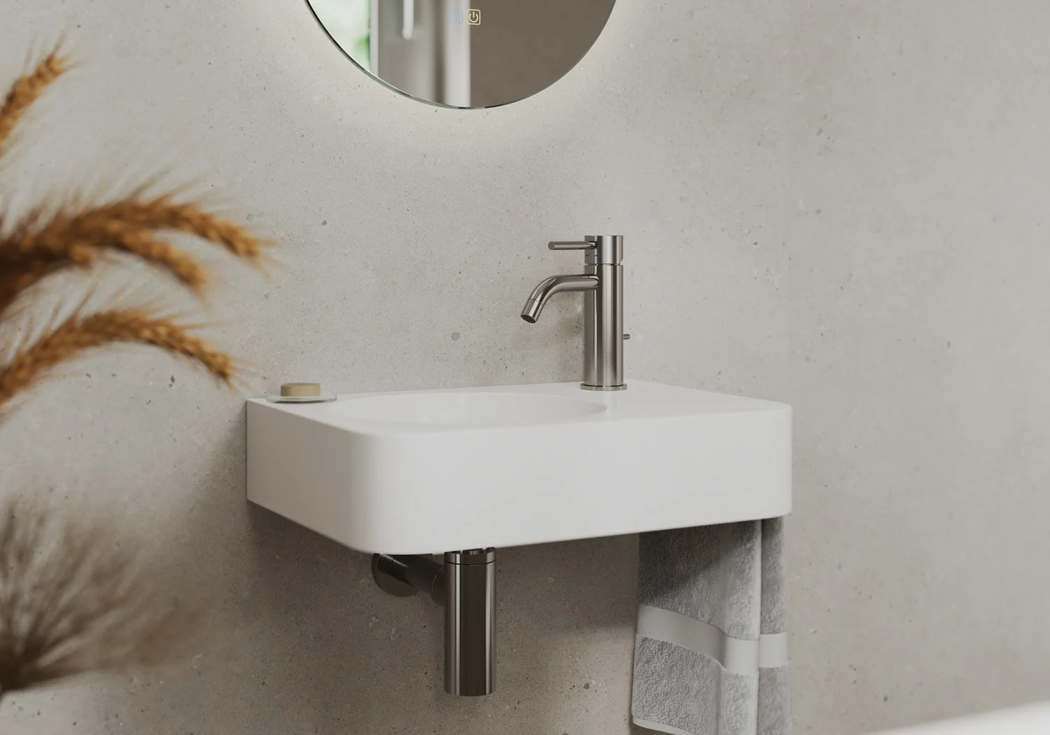 Kronenbach Lima 2.0 Steel Waschtischeinhebelmischer Bild 4