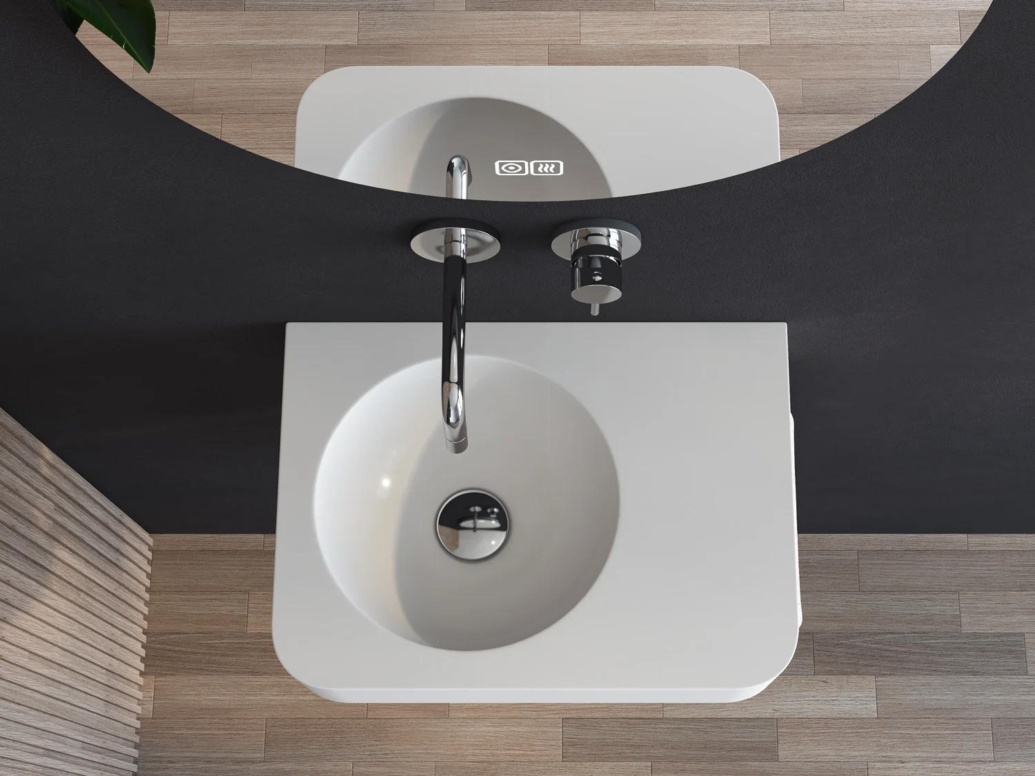 Kronenbach Lima 2.0 Waschtisch-Wandarmatur 17,5 cm inkl. Grundkörper Bild 3