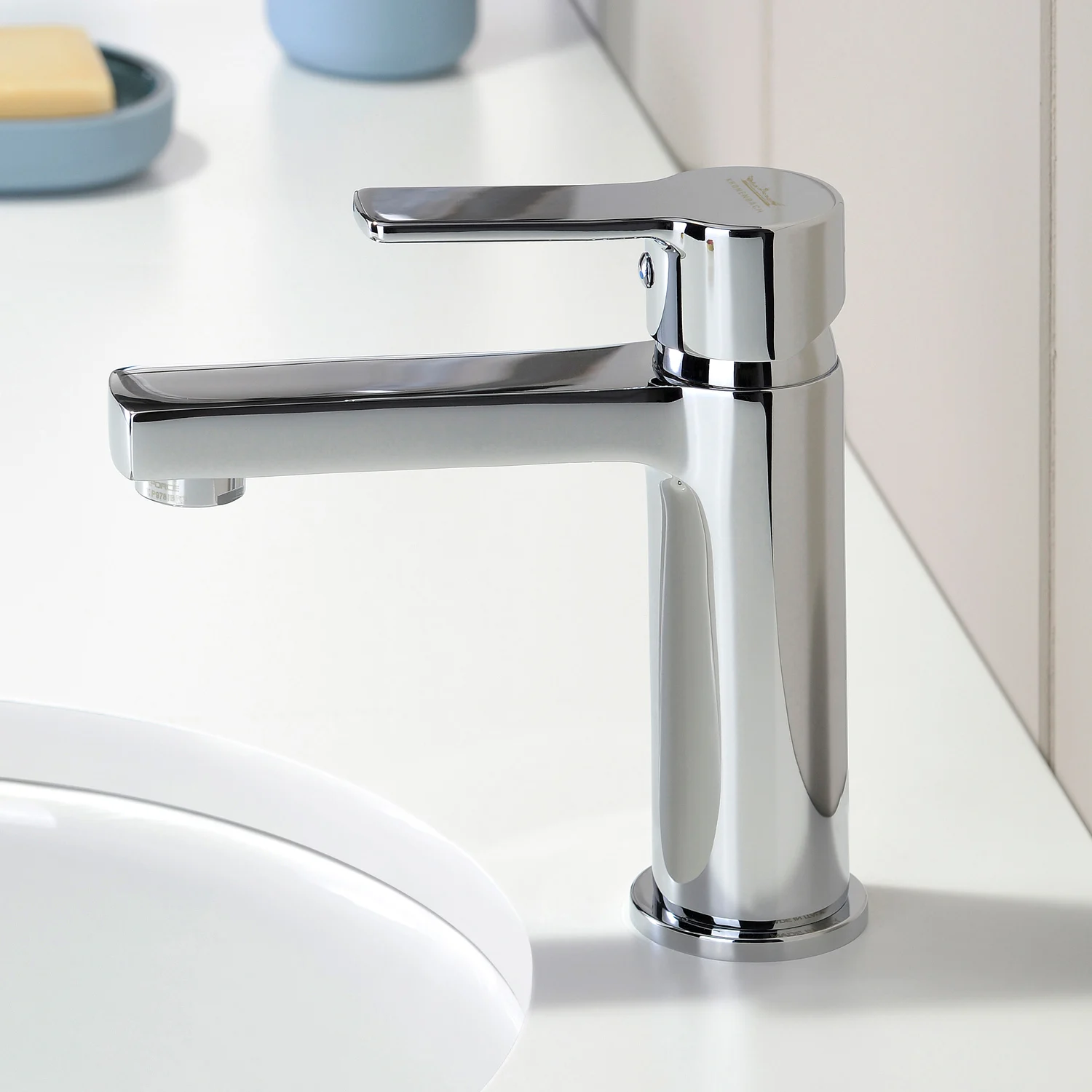 Kronenbach Neura 2.0 Waschtisch-Einhebelmischer Water-Save ohne Ablaufgarnitur