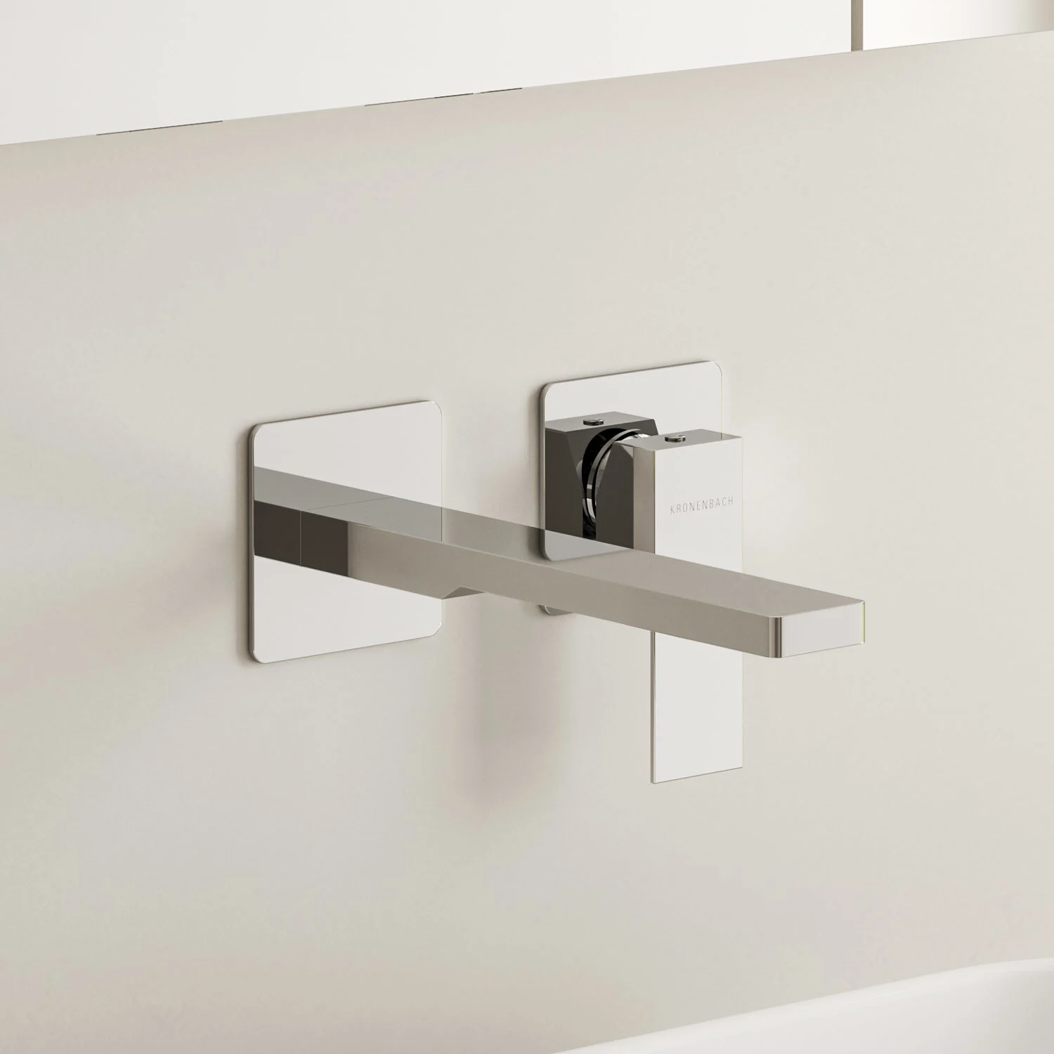 Kronenbach Quara 3.0, Set Waschtisch-Einhebelmischer Unterputz incl. Grundkörper, Ausladung 20 cm, wassersparend Bild 2