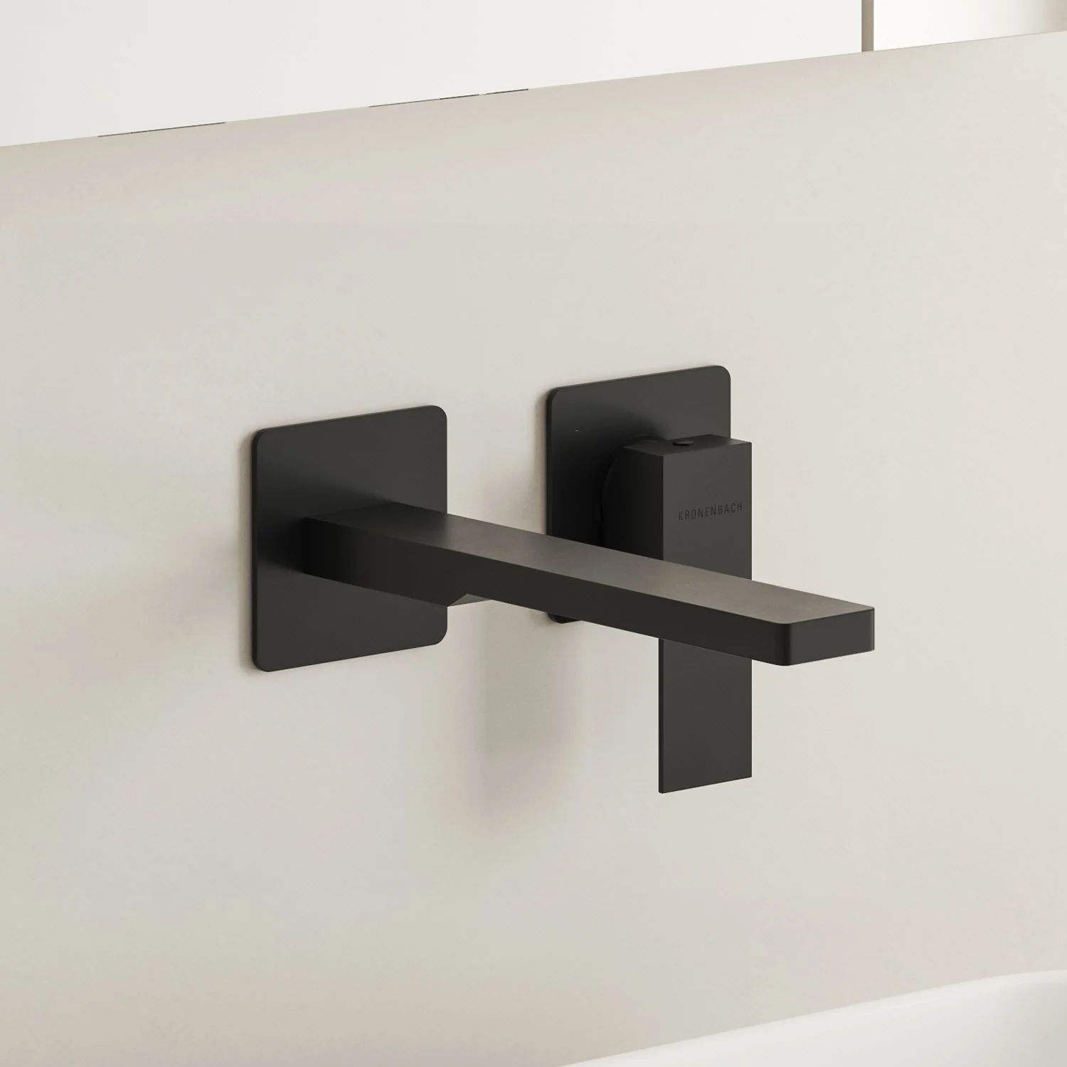 Kronenbach Quara 3.0, Set Waschtisch-Einhebelmischer Unterputz incl. Grundkörper, Ausladung 20 cm, wassersparend Bild 2