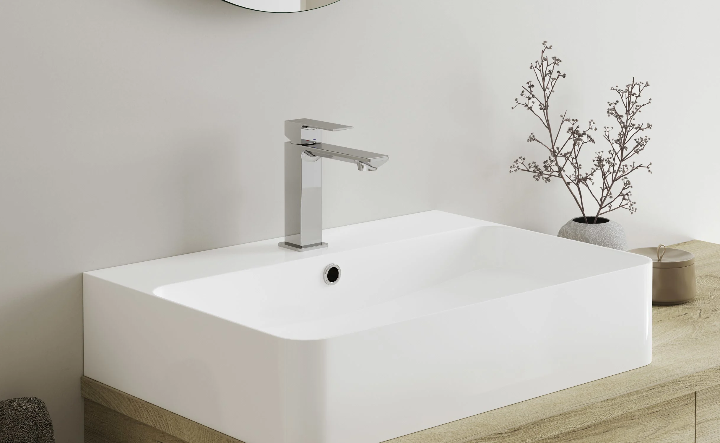 Kronenbach Quara 3.0 Waschtisch-Einhebelmischer ohne Ablaufgarnitur Bild 3