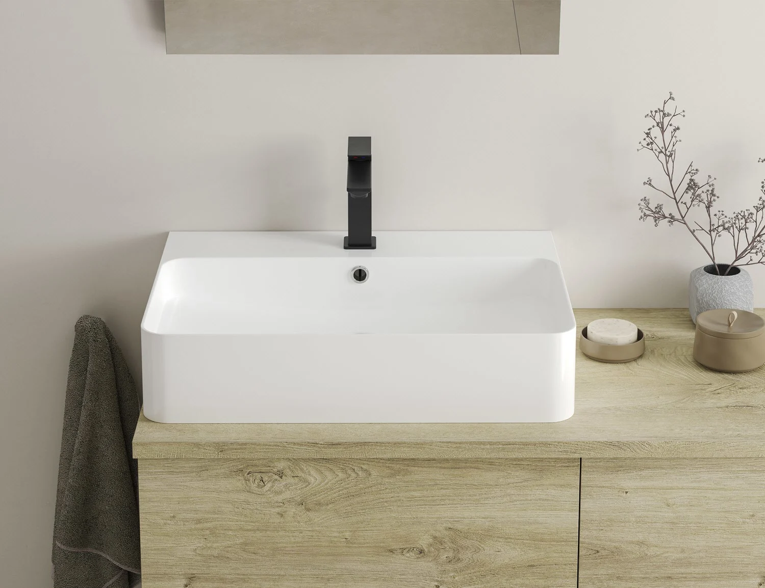 Kronenbach Quara 3.0 Waschtisch-Einhebelmischer mit Ablaufgarnitur Bild 6