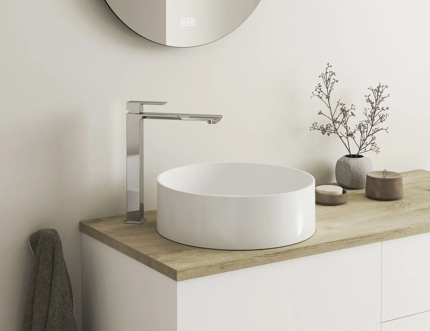 Kronenbach Quara 3.0 XXL-Size Waschtisch-Einhebelmischer ohne Ablaufgarnitur Bild 3