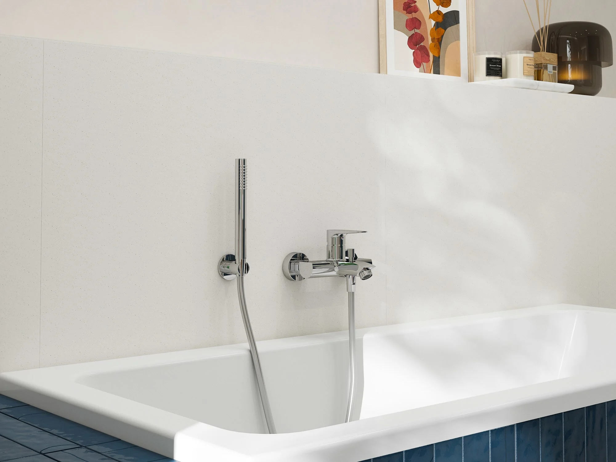 Kronenbach Radia 3.0 AP Bade-Einhebelmischer mit Brauseset Bild 2