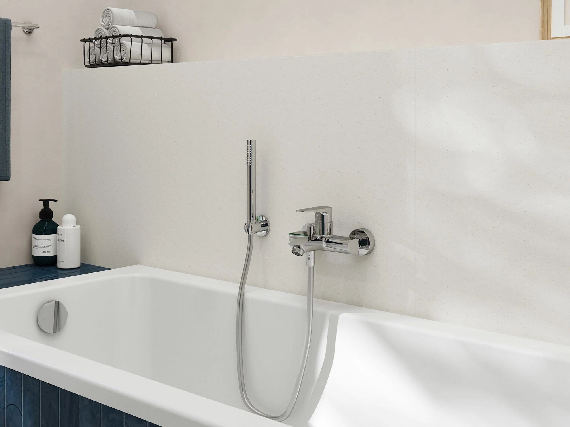 Kronenbach Radia 3.0 AP Bade-Einhebelmischer mit Brauseset Bild 3