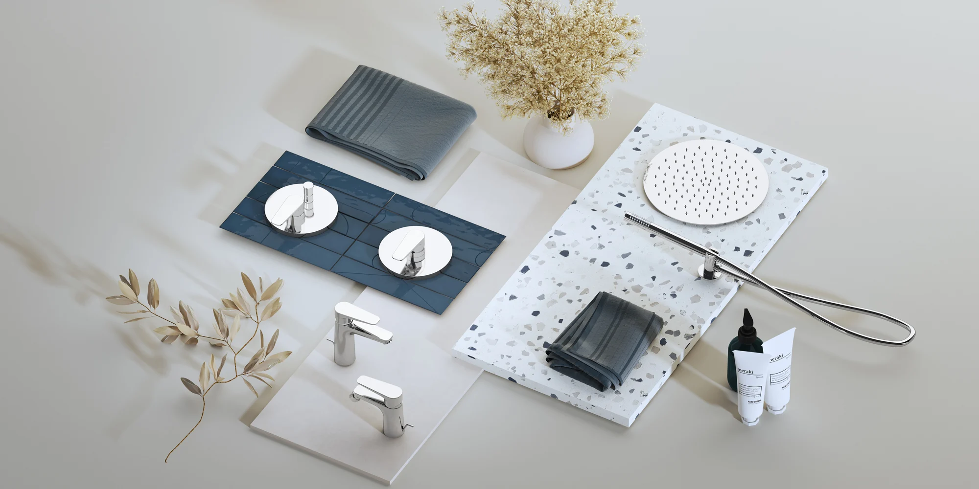 Kronenbach Radia 3.0 Montage- und Armaturenset für Waschtisch mit Unterschrank Bild 9