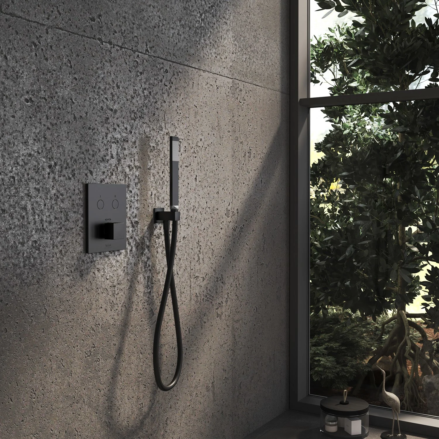 Kronenbach Smart Push Thermostat Unterputz für 2 Verbraucher, eckige Ausführung Bild 3