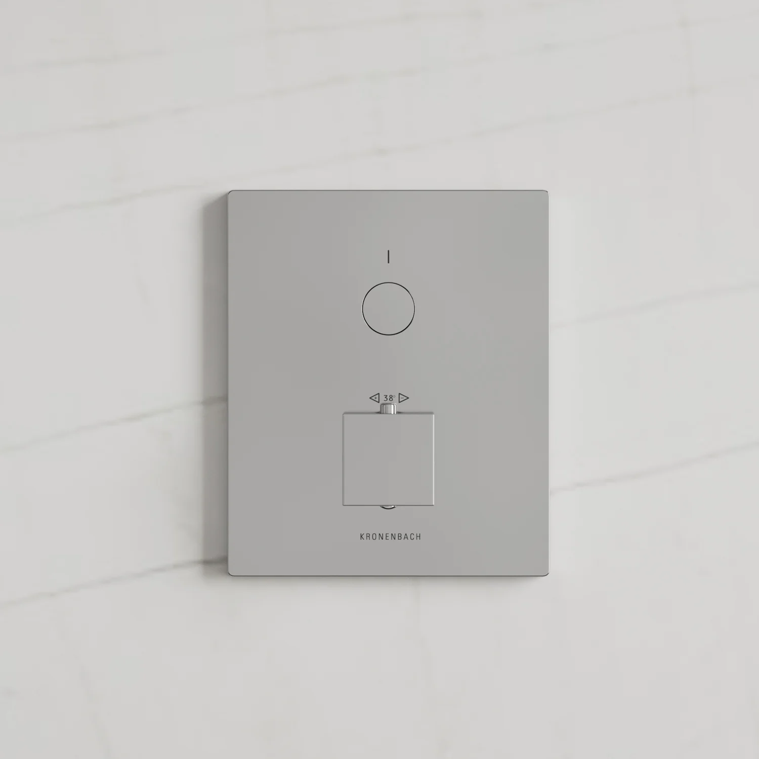 Kronenbach Smart Push Thermostat Unterputz für 1 Verbraucher, eckige Ausführung Bild 3