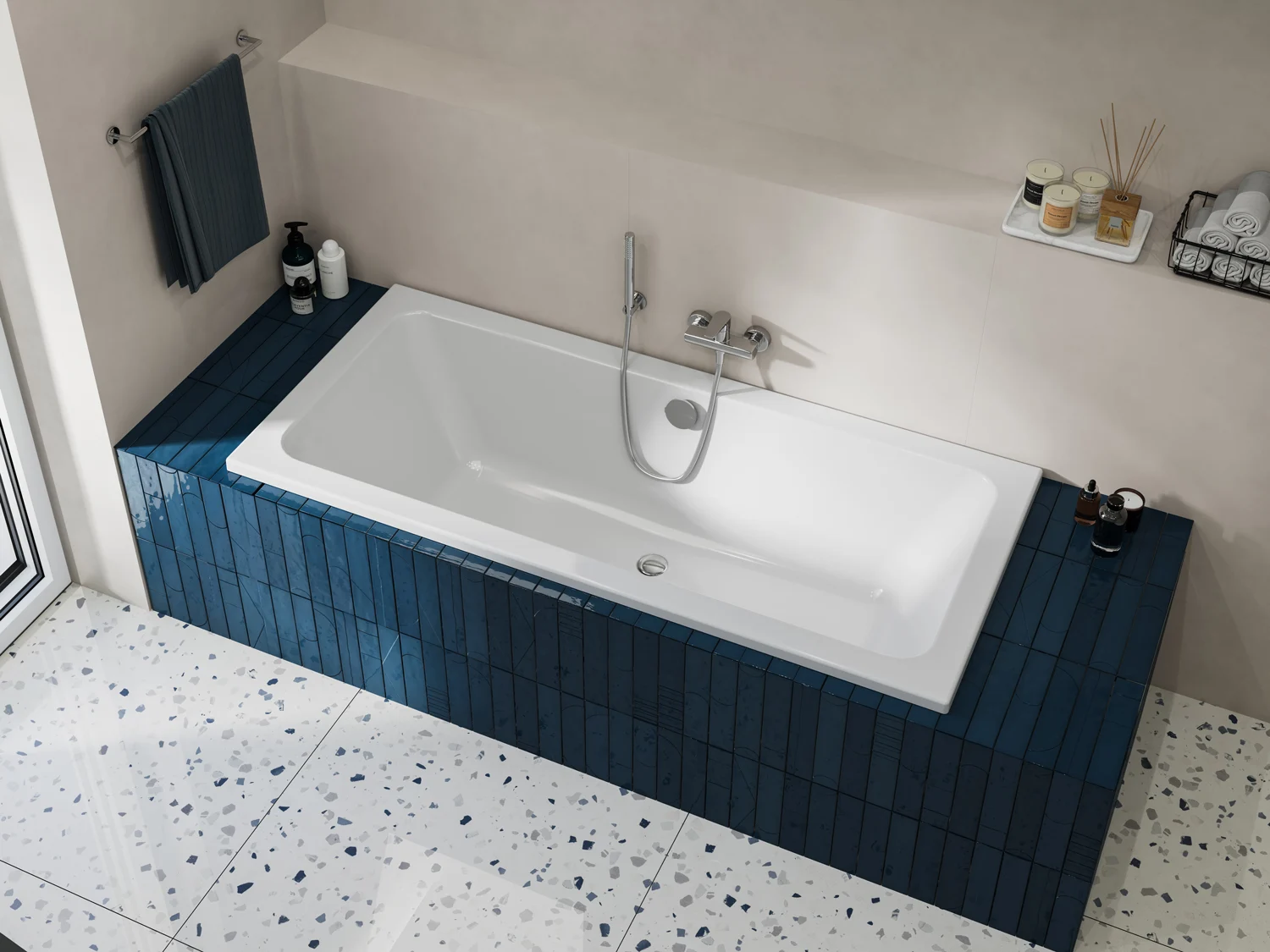 Kronenbach Cube Duo-Badewanne 170 x 75 cm Bild 6