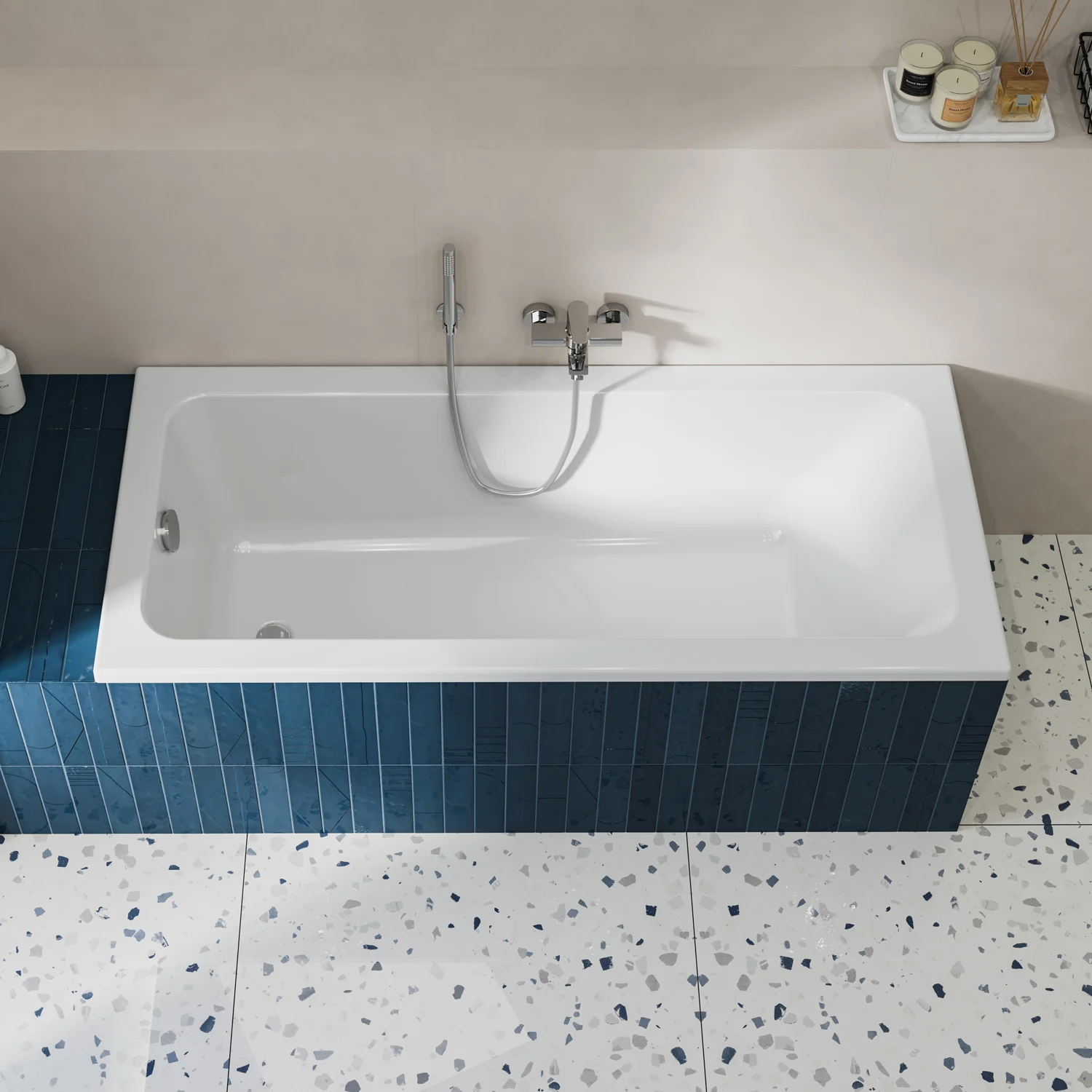 Kronenbach Cube Solo-Badewanne 170 x 75 cm Bild 3