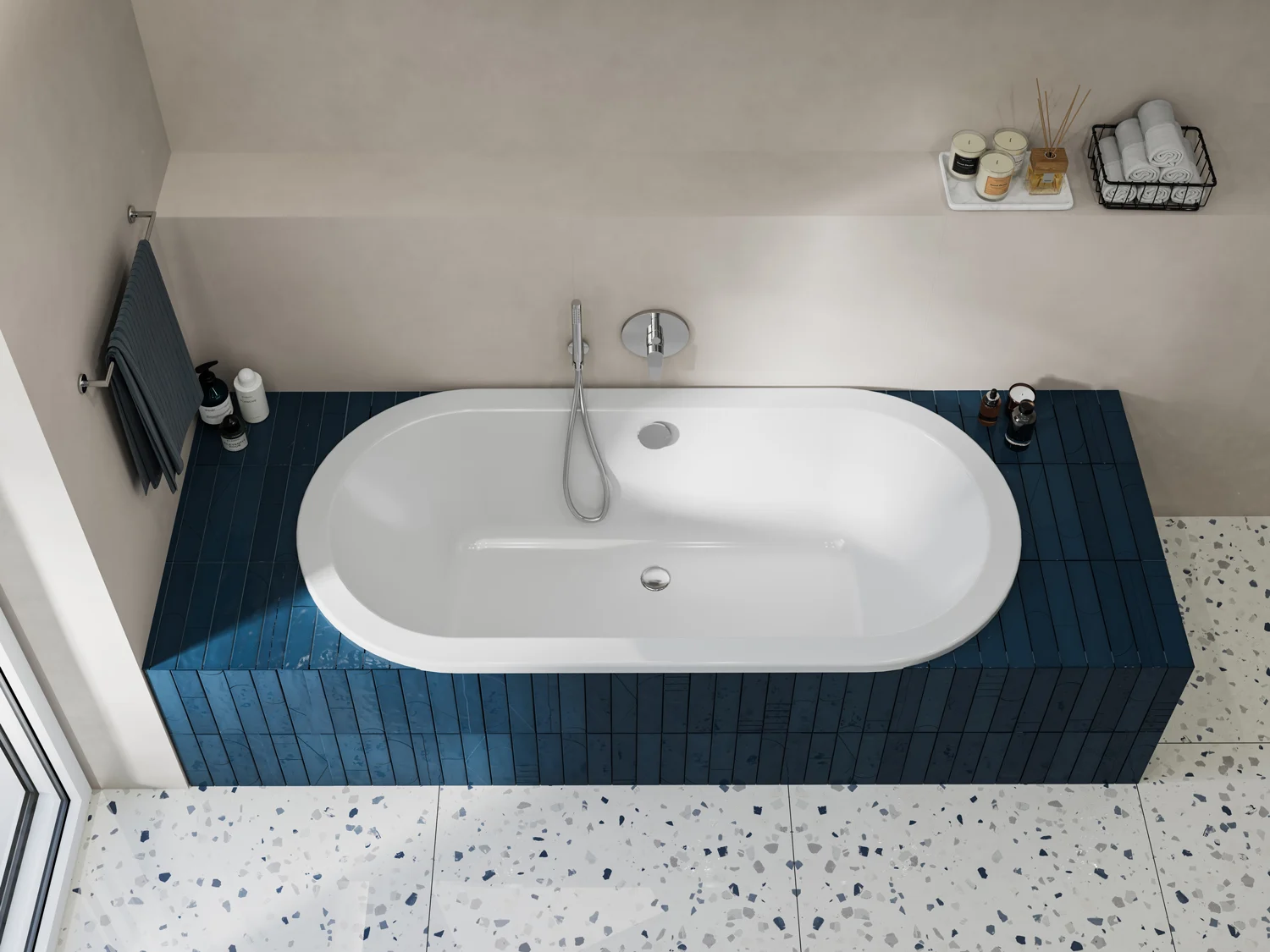 Kronenbach Tube Duo-Badewanne 180 x 85 cm Bild 3