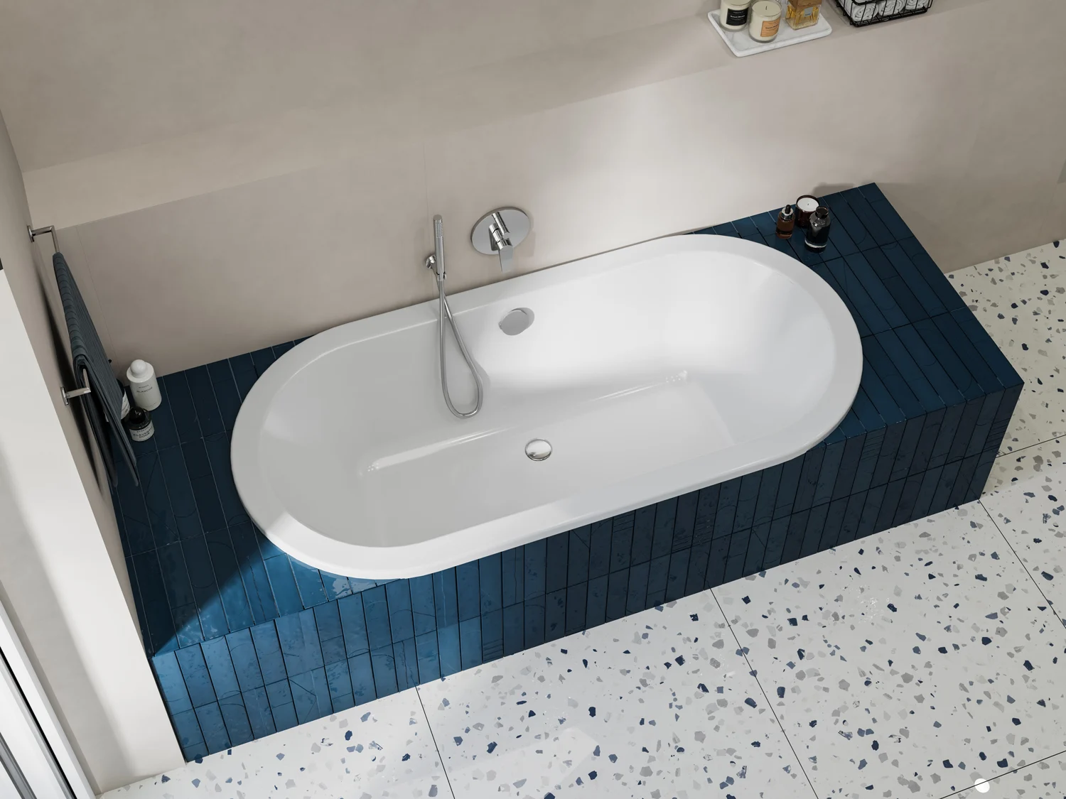 Kronenbach Tube Duo-Badewanne 180 x 85 cm Bild 4