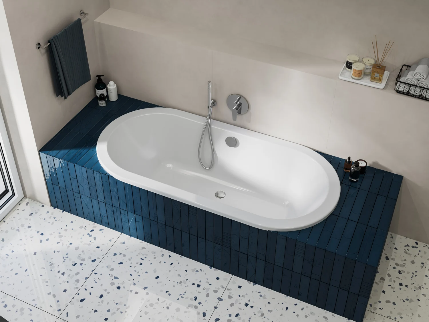 Kronenbach Tube Duo-Badewanne 180 x 85 cm Bild 6