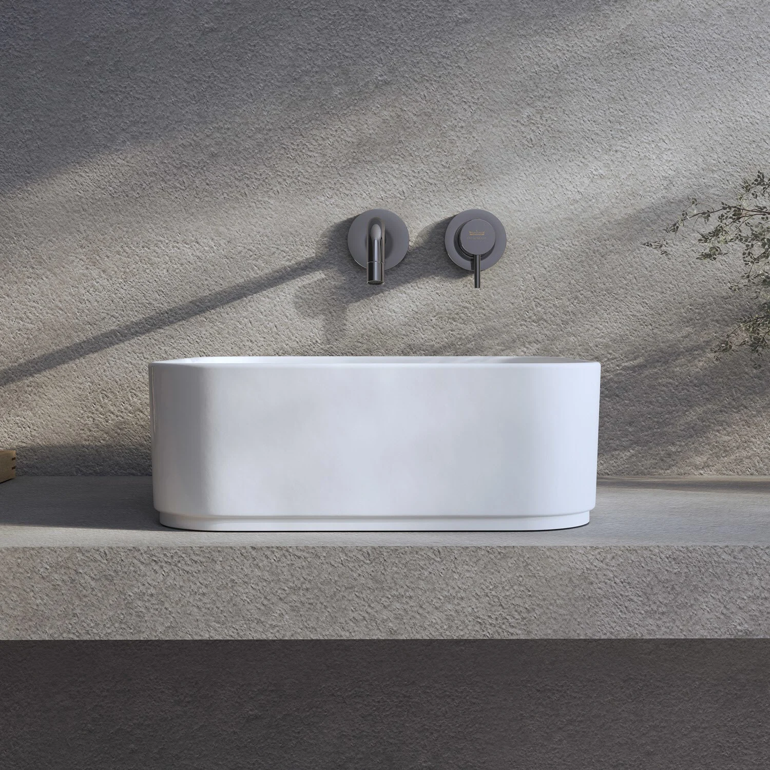 Kronenbach Cube Aufsatzwaschtisch 38,5 x 38,5 cm Bild 4