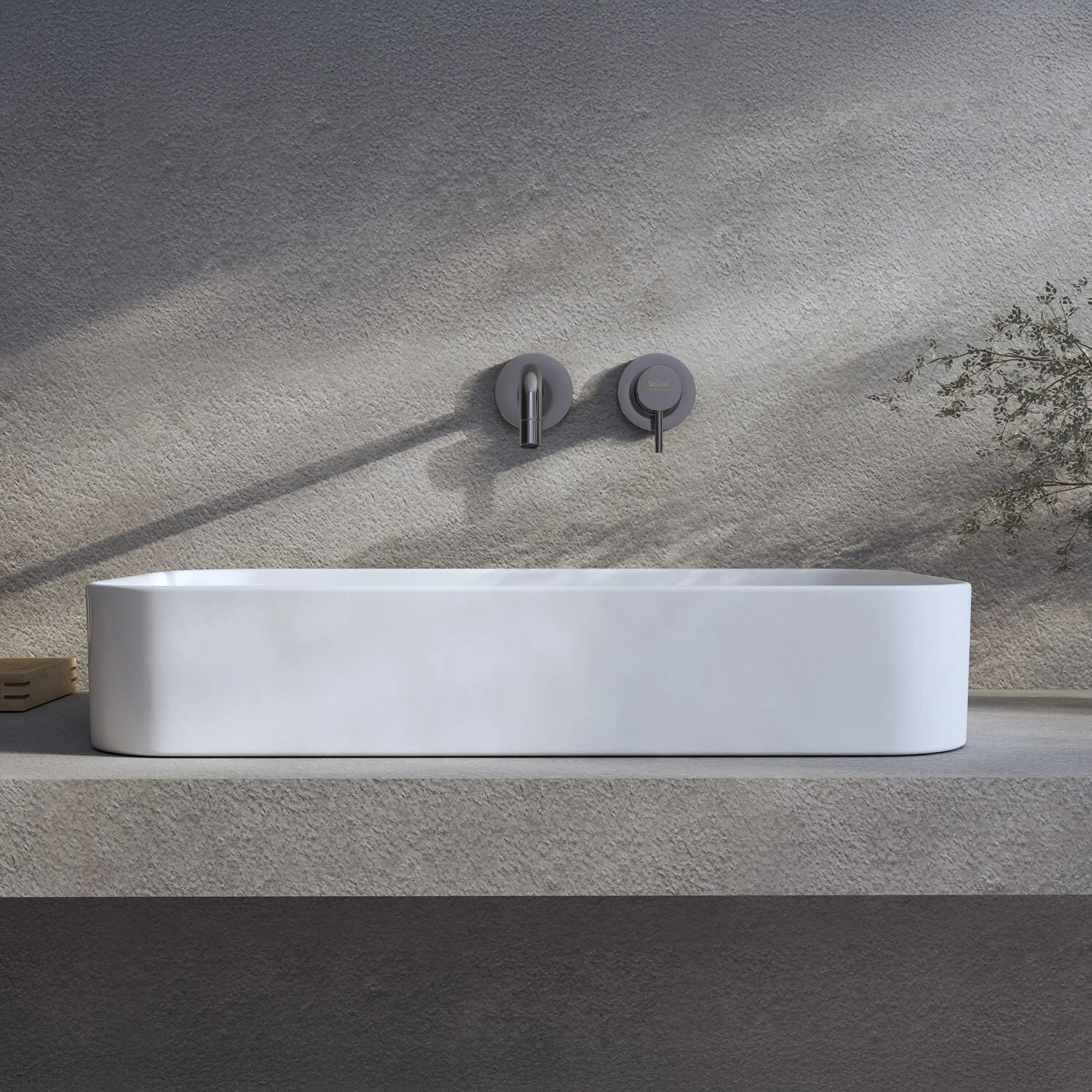 Kronenbach Cube Aufsatzwaschtisch 60,5 x 35 cm Bild 4