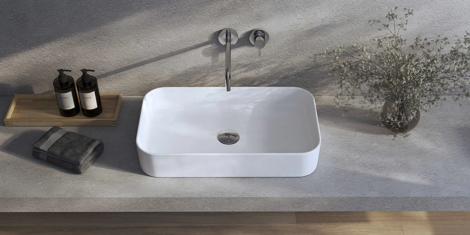 Kronenbach Cube Aufsatzwaschtisch 60,5 x 35 cm Bild 6