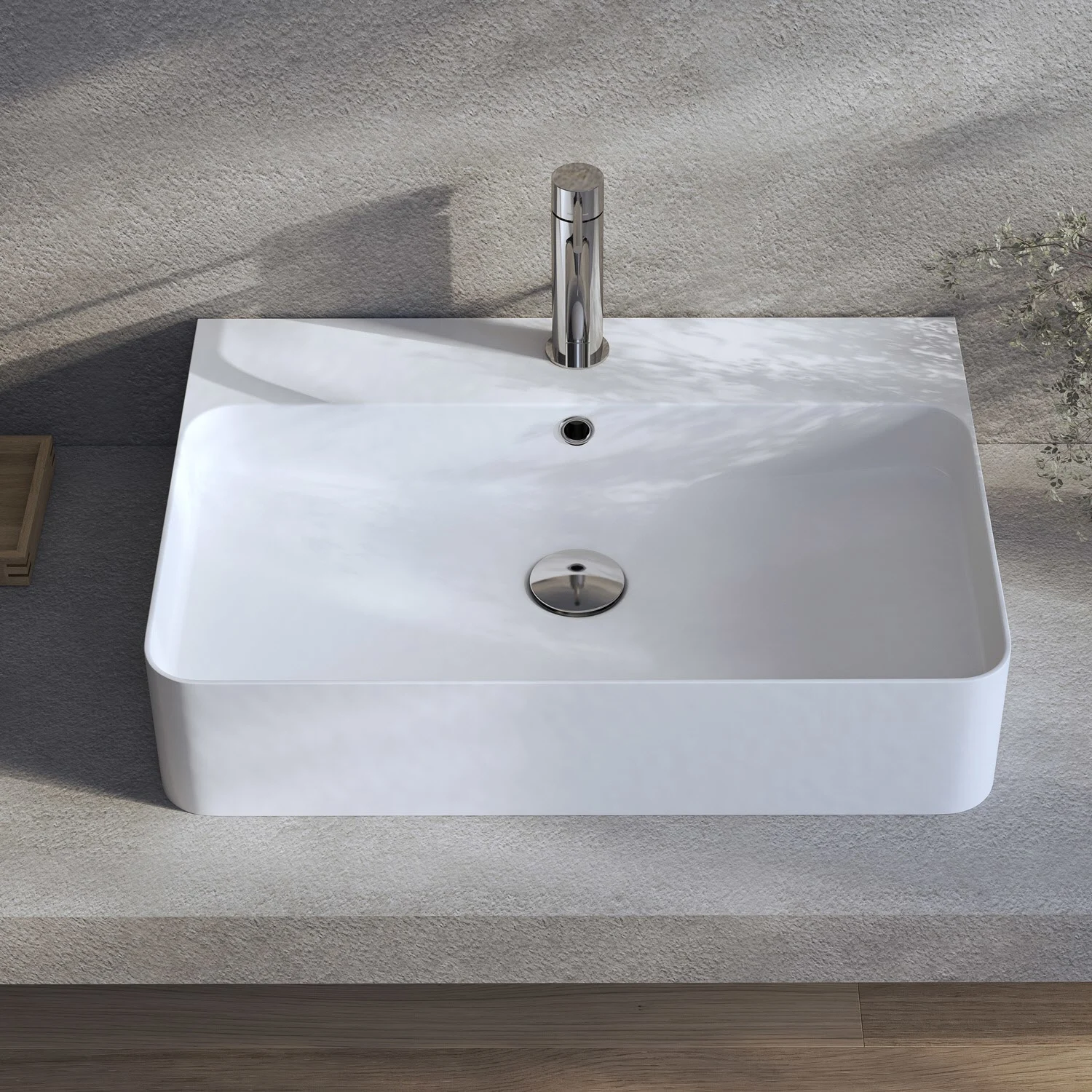 Kronenbach Cube Aufsatzwaschtisch 60 x 42 cm Bild 3