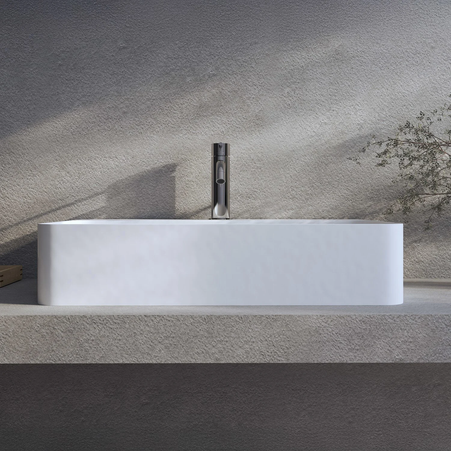 Kronenbach Cube Aufsatzwaschtisch 60 x 42 cm Bild 4