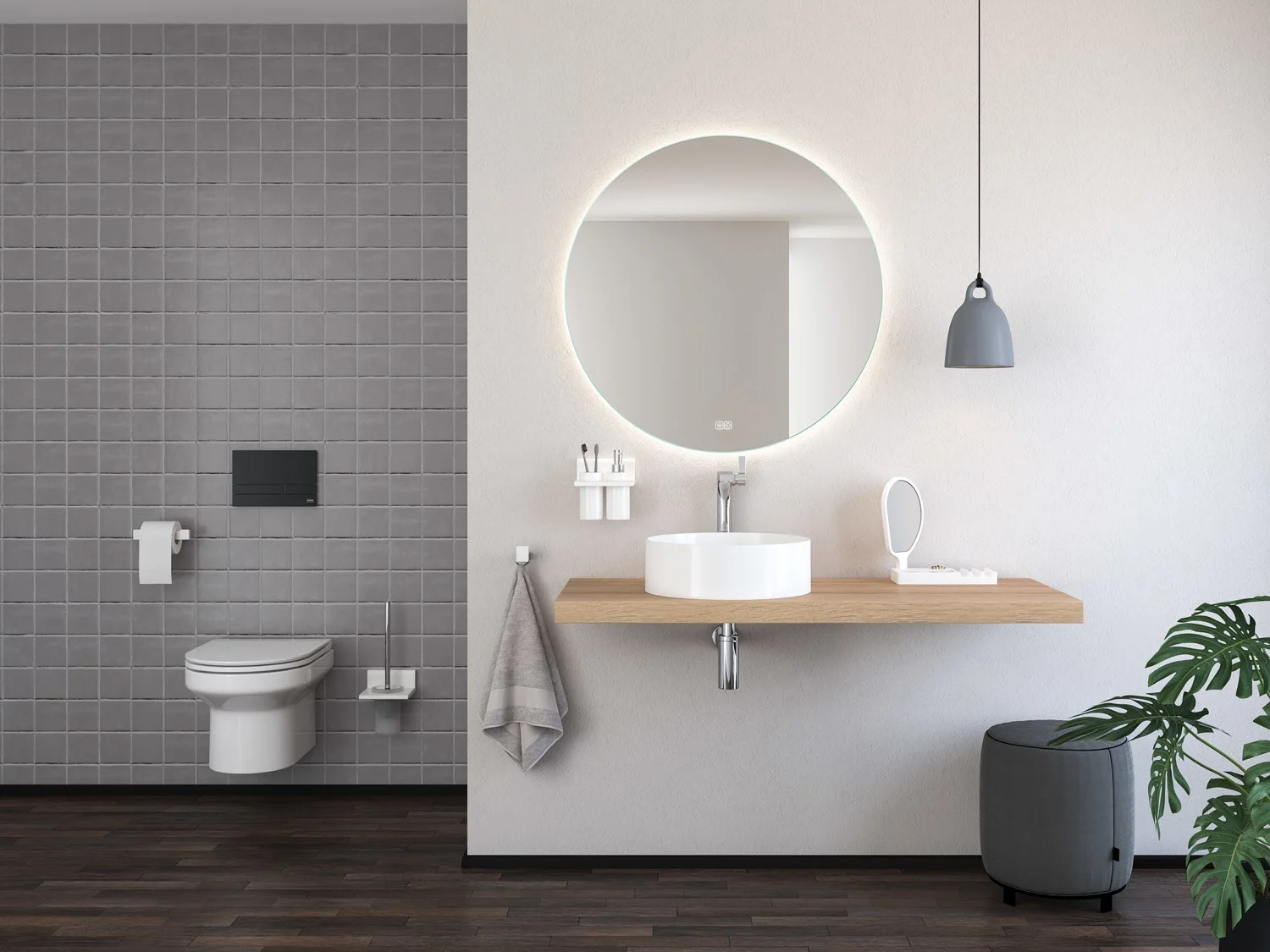 Kronenbach Stone Aufsatzwaschtisch Ø 40 cm Bild 4