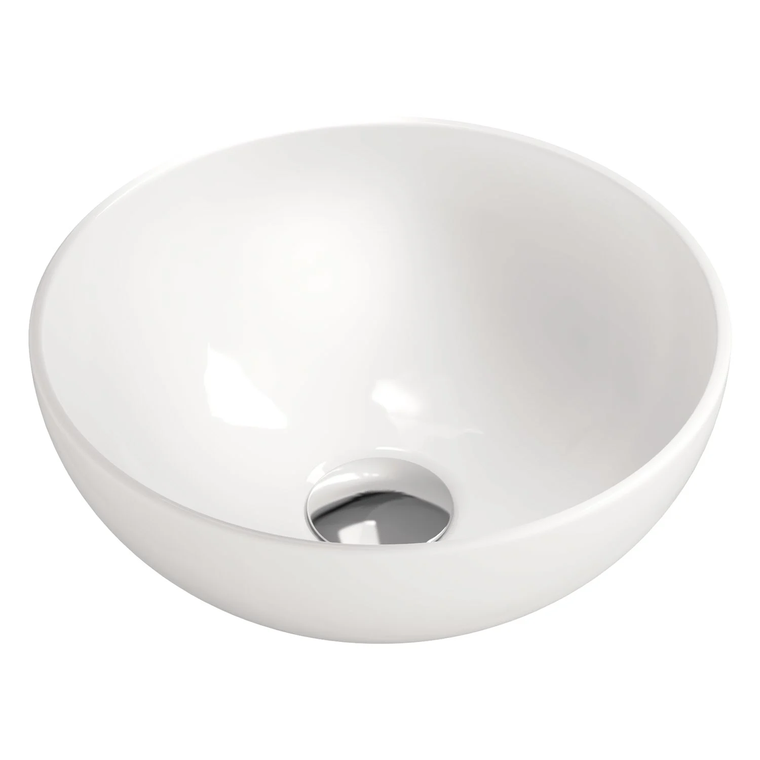 Umywalka nablatowa Kronenbach Tube, średnica 32,5 cm Zdjęcie 2