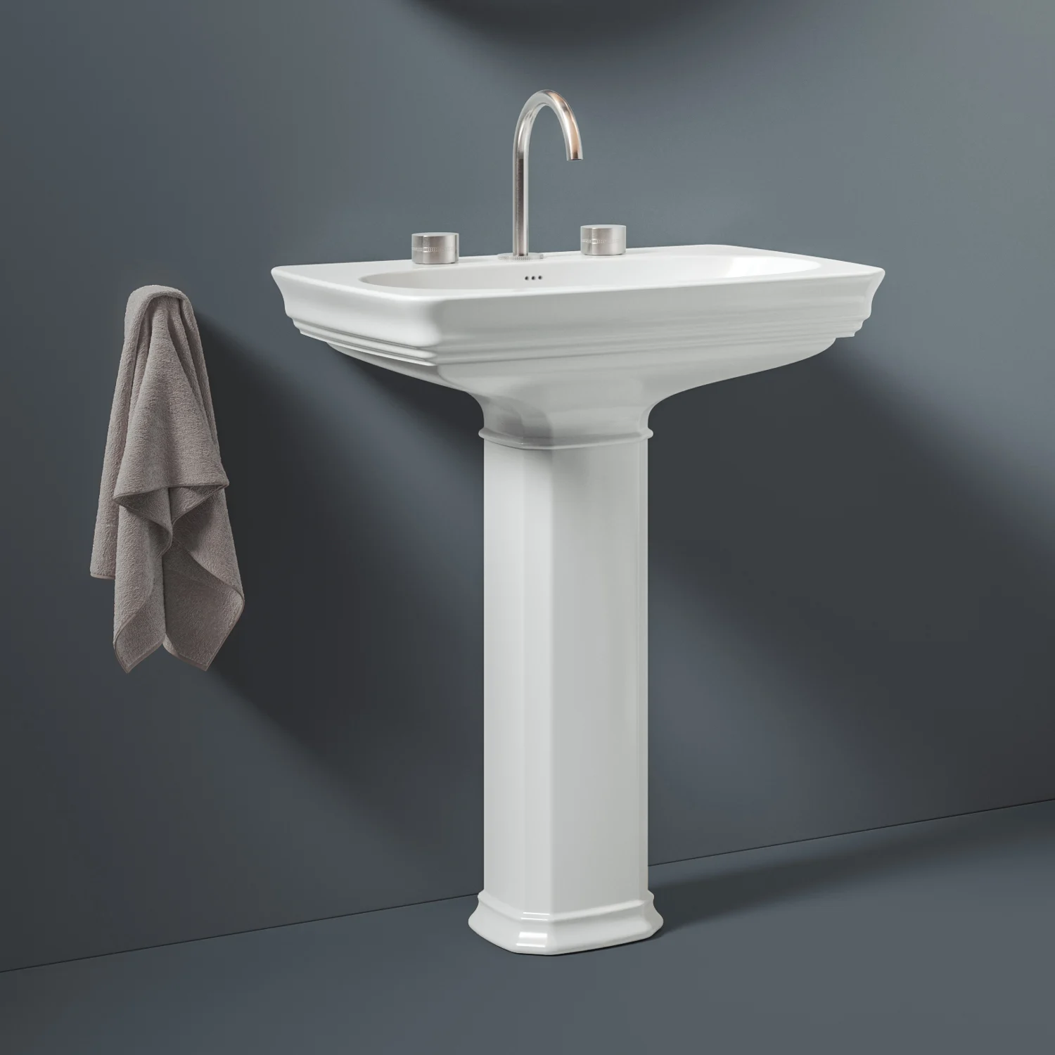 Kronenbach Zeta 2.0 Waschtisch 68 x 49,5 cm Bild 3